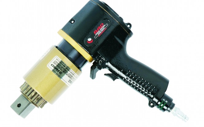 آچار ترکمتر مولتی پلایر پنوماتیکی بادی تک سرعته فشار قوی مدل RAD - Single Speed - 40 DX ساخت راد کانادا